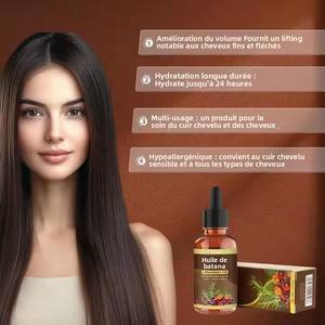 Produk rambut Label pribadi lintas batas penjualan laris kondisioner Batana perawatan rambut baru 100% minyak Batana + minyak esensial Rosemary - Product Image 1