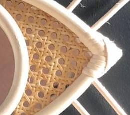 Espejo de baño rústico bohemio en forma de ojo de ratán de alta calidad, decoración de tamaño personalizado, muebles de comedor de Color Natural - Product Image 2