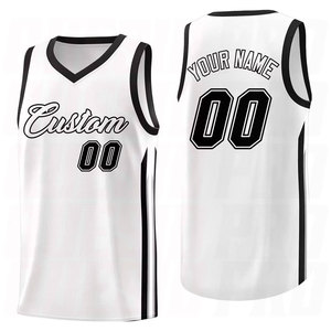 เสื้อบาสเก็ตบอลสไตล์ยั่งยืน ขายส่ง บริการ OEM แบบกำหนดเอง เสื้อบาสเก็ตบอลทีมกีฬาที่ทนทาน สำหรับสโมสร โรงเรียน และแบรนด์ต่างๆ - Product Image 3