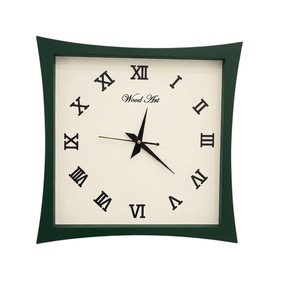 Horloge murale moderne en quartz faite à la main avec affichage à aiguilles en forme de diamant pour la décoration de la maison, du bureau, du studio ou de mariage - Product Image 2