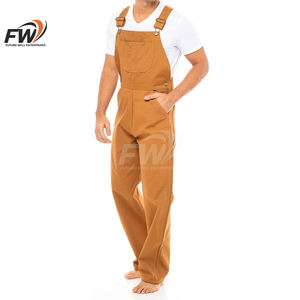 Pantalones de Trabajo de Alta Calidad, Fabricados en Fábrica, al Mejor Precio, con Peto de Seguridad Industrial de Algodón - Product Image 5