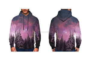 Sudaderas Sublimadas de Alta Calidad al por Mayor con Logotipo Personalizado y Diseño de Sublimación 3D, Sudaderas con Capucha de Forro Polar para Deportes Casuales de Invierno - Product Image 5