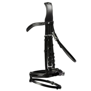 Bridon de cheval en cuir occidental de haute qualité, anatomique, confortable et durable, personnalisable en couleur, taille et logo de marque - Product Image 2