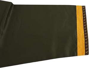 Abaya Casual Transpirable de Talla Grande para Hombre, Estilo Musulmán, Cuello Alto, Manga Larga, Túnica Árabe Al Daffah - Product Image 2