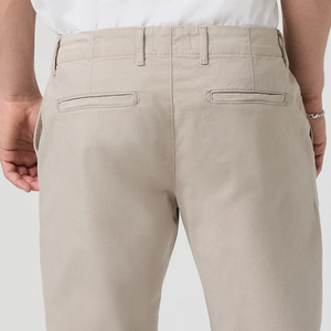 Pantalones de mezclilla casuales de algodón para hombre, estilo streetwear, con cierre de botón, ajuste cómodo y transpirable, pierna recta, 2026 - Product Image 6