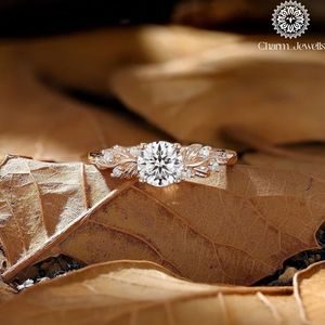Charm Jewells Moissanite <b>Eternity</b> Band Engagement <b>Ring</b> 925 <b>Silver</b> Gold Plated Prong Setting Cushion Cut Women's Classic IGI - Product Image 1