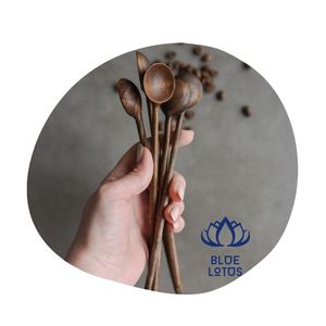 HOT SELLING wooden spoon <b>set</b> for food preparation stirring cooking and serving for kitchen use at home Vietnam - Product Image 1