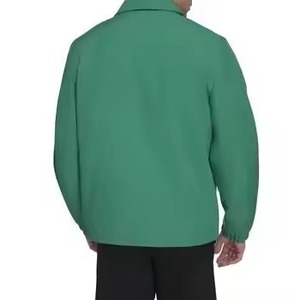 Custom Unisex <b>Thin</b> Winter Bomber <b>Jacket</b> Coated Polyester/Cotton Fabric Stand Collar <b>Waterproof</b> Windbreaker Quick Dry Reversible - Product Image 4