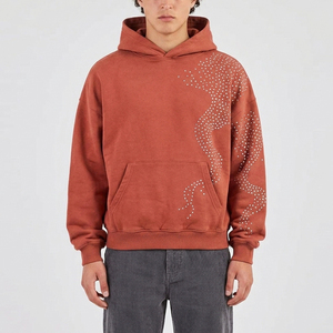Sweat-shirts à strass pour hommes entièrement personnalisés, style parfait, vente chaude, prix raisonnable, design unique - Product Image 1