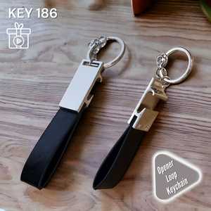 Porte-clés en cuir et métal personnalisés en gros avec logo en relief, porte-clés vierges de luxe, impression sérigraphique, porte-clés promotionnels personnalisés authentiques - Product Image 1