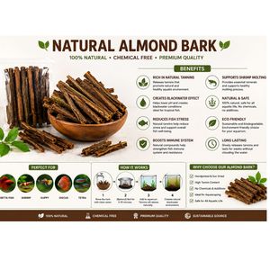 Corteza de Almendro Natural AQUA VRIKSHA para Acuarios |   Paquete de 10 - Product Image 1