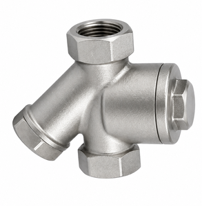 Trampa de vapor termodinámica de acero inoxidable de 1/2 pulgada AISI 420, fundición de precisión con filtro incorporado, rosca hembra BSP - Product Image 3
