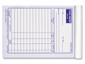 Carnet de caisse Hawamahal 50 + 50 pages CARBON (17x11 cm) A5, ligné, 100 pages (blanc) - Product Image 3