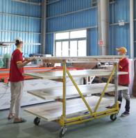 Portes Composites Modernes en WPC Dewoo, Matériau PVC, Étanches, Modèles Variés pour Usage Domestique, Expérience de Fabrication de Pointe au Vietnam