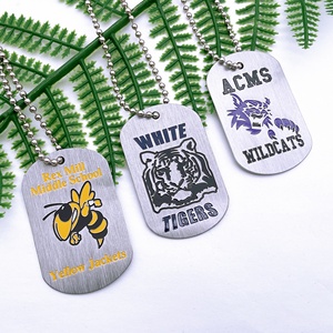 Serigrafía de aluminio ID Dog Tag Fabricante - Product Image 1