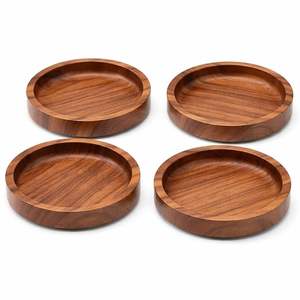 Posavasos de Madera para el Hogar, Fabricante de Posavasos de Madera con Logotipo Personalizado, Juego de Posavasos de Madera al por Mayor - Product Image 4