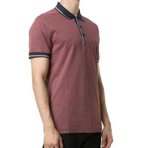 Fabrication de polos en gros à faible MOQ, polos pour hommes de haute qualité fabriqués au Pakistan, polos pour hommes avec logo personnalisé de haute qualité. - Product Image 1