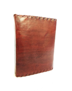 Diario de Cuero Vintage Hecho a Mano con Cierre Antiguo, Recargable, Cuaderno de Papel Reciclado, Libro de Viaje, Cuaderno de Bocetos, Libro de Regalo - Product Image 4