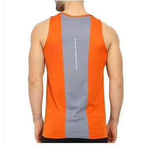 Débardeurs de sport pour hommes en coton et élasthanne de haute qualité, décontractés, pour la musculation, respirants, vente en gros, vêtements grande taille - Product Image 5