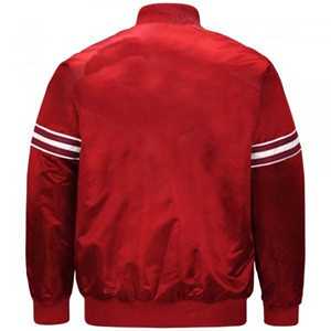 Blouson Bomber en Satin Sur Mesure 2020 Imperméable Respirant Grande Taille Hiver avec Doublure en Fourrure de Mouton Tricotée - Product Image 3