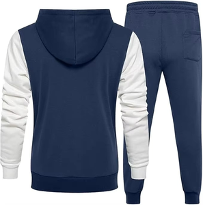 Ensemble de survêtements 2 pièces pour hommes, 100% polyester, respirant, séchage rapide, léger, coupe-vent, personnalisable - Product Image 2