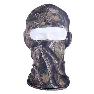 Pasamontañas Deportivo Transpirable con Estampado de Camuflaje para Adultos, Elástico en 4 Direcciones, Cómodo, Unisex, Cubre Rostro - Product Image 1