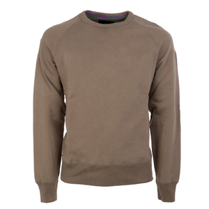 เสื้อสเวตเชิ้ตคอกลมสีน้ำเงินกรมท่าสำหรับผู้ชาย ทรงปกติ แขนยาว สีพื้น ผ้าถักลำลอง 100% ผ้าฝ้าย เหมาะสำหรับใส่ในฤดูใบไม้ร่วง - Product Image 3