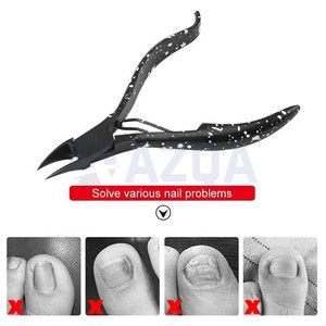 Pince coupante professionnelle robuste pour cuticules et ongles, outil de manucure et pédicure pour l'élimination des peaux mortes et des ongles incarnés - Product Image 6