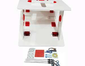 Entraîneur laparoscopique Android avec kit d'instruments complet et boîte de simulation pour la formation, manuel inclus. - Product Image 1
