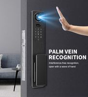 Système de sécurité domestique, serrure de porte intelligente à reconnaissance faciale 3D, application Tuya, empreinte digitale, reconnaissance faciale, serrure de porte électronique sans clé pour la maison
