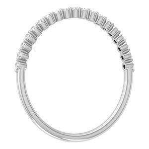 Bague de mariage personnalisable pour femme, 14K, 22K, diamants certifiés fabriqués à la main pour les fêtes romantiques. - Product Image 4