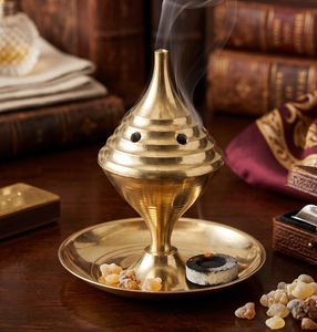 Finest Quality Metal <b>Incense</b> Burner Wholesale Customized Brass Religious Classical Style Durable Eco-Friendly Indian <b>Incense</b> Hot - Product Image 4