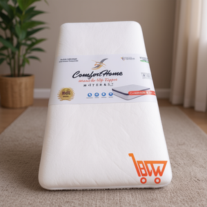 Surmatelas en microfibre de 4 pouces pour lit Queen et King, pour la maison et l'hôtel - Confortable et doux - Product Image 3
