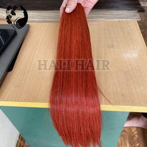 Haute Qualité 100% Remy Vietnamien Extensions De Cheveux Humains Couleur Naturelle Trame Cheveux Raides Super Double Extrémités Dessinées Hali Collection - Product Image 3