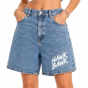 Shorts en jean pour femmes, coupe décontractée, premium, élégants, confortables, durables, vintage, décontractés, coupe confortable, tissu doux et respirant - Product Image 1