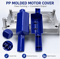 Moulage par injection plastique personnalisé pour couvercles de moteurs électriques en PP, boîtiers de moteurs, fabricant OEM ODM, moulage de précision, marque Woyusen, Chine