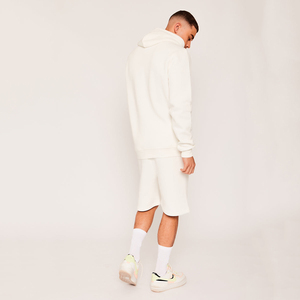 New Arrival Men's Unisex Streetwear Fashion <b>Shorts</b> <b>and</b> Hoodie Jogger <b>Set</b> with Custom Logo 100% Cotton Quick Dry - Product Image 2