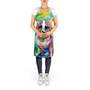 Corgi Hippie Dawg Unisex Large Multicolor <b>Apron</b> for Adults for Kitchen Cooking Baking Crafts <b>Gardening</b> Servers - Product Image 5