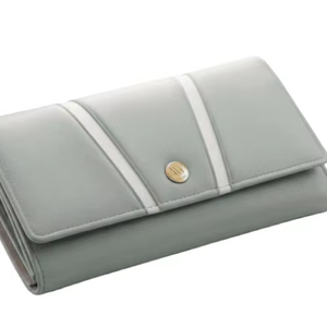 WRIZA Premium Genuine Leather <b>Wallet</b> for Women | <b>RFID</b> Blocking Clutch Multiple Card Slots Cash Compartments Daily Use Large - Product Image 1