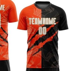 Ensemble de tenue de football à manches courtes 100% coton à séchage rapide personnalisable - Product Image 4