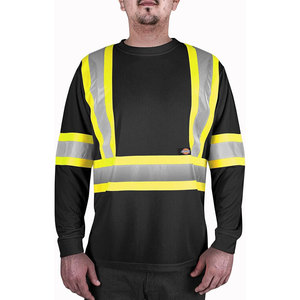 Camiseta de Seguridad Reflectante Clase 3, Alta Visibilidad, Transpirable, de Secado Rápido, con Logotipo Personalizado, Camisetas de Poliéster Tipo Bird Eye para Hombre y Mujer - Product Image 3