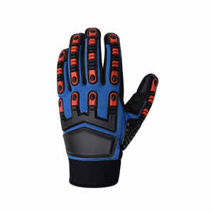 Guantes de trabajo mecánico de invierno con protección completa para los dedos, al mejor precio, guantes de seguridad de trabajo mecánico hechos de cuero, los más vendidos. - Product Image 3