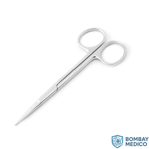 Tijeras Quirúrgicas Bombay Medico, Rectas, de Acero Inoxidable, 12.5cm, Manuales, Clase I, Certificación CE, Equipo para Cirugía Abdominal - Product Image 3