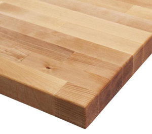 Plan de travail en bois massif sur mesure avec jointure à languettes, bloc de boucher pour cuisine, bureau, table, mobilier – Écologique et durable - Product Image 6