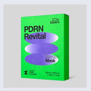 Mascarilla facial lifting ITSSKIN It's Skin Dr. Savers PDRN Revital Serum Mask, 10 unidades, 1 mascarilla en lámina, mascarilla facial rosa - Product Image 1
