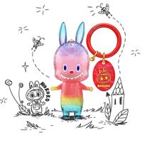 POP MART Série 10ème Anniversaire Figurines d'Art et Jouets en Vinyle Originaux pour les Fans d'Anime et de Dessins Animés