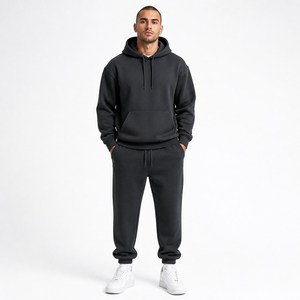SANGLASPORTS Best Unisex High Quality <b>Velvet</b> Embroidered Winter Men Tracksuit Soft Breathable Cotton <b>Jogger</b> Casual Eco-Friendly - Product Image 2