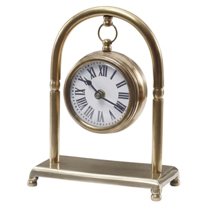 Custom Antique Metal Table <b>Clock</b> Vintage Metal Desk <b>Clock</b> Roman Numeral Arch Mantel <b>Clock</b> for Home Decor - Product Image 1