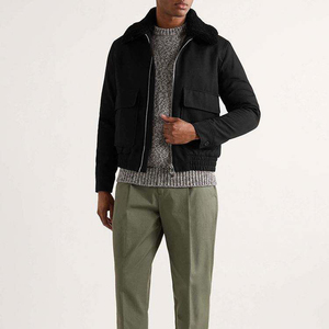 Oem Service Custom Street Wear <b>Canvas</b> <b>Jacket</b> <b>For</b> <b>Man</b> Winter Solid <b>Man</b> <b>Jackets</b> Outdoor Fashion <b>Canvas</b> <b>Men's</b> <b>Jackets</b> <b>For</b> Sale - Product Image 2