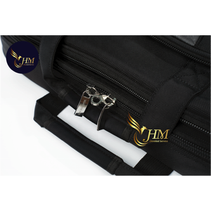 High Quality Custom Logo Laptop Bag Waterproof Polyester Briefcase Unisex Business Work Travel Durable Zipper Bag Hien Minh - Product Image 6